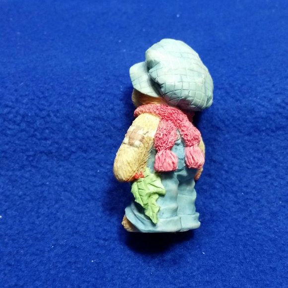 Cherished Teddies Tiny Ted Bear God Bless US Everyone Figurine Enesco 614777 - Picture 7 of 10